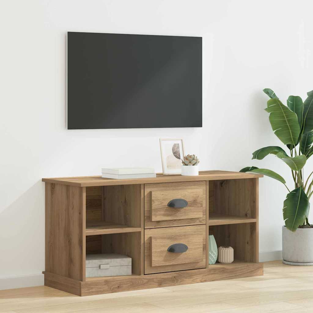 TV-Möbel Artisan Ek TV-skåp med låda 99,5 x 35,5 x 48 cm