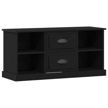 TV-Möbel Svart Ek TV-skåp med låda 99,5 x 35,5 x 48 cm