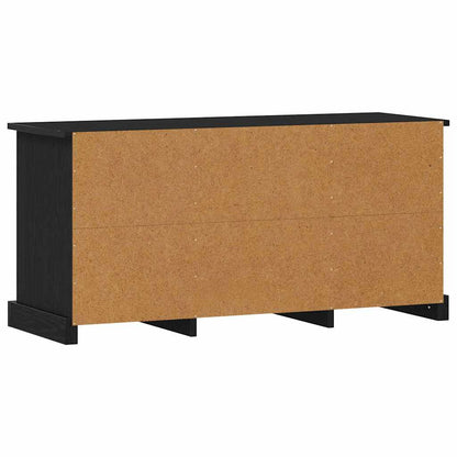 TV-Möbel Svart Ek TV-skåp med låda 99,5 x 35,5 x 48 cm