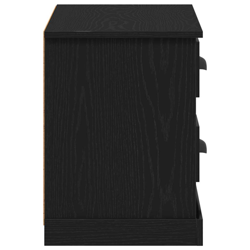 TV-Möbel Svart Ek TV-skåp med låda 99,5 x 35,5 x 48 cm