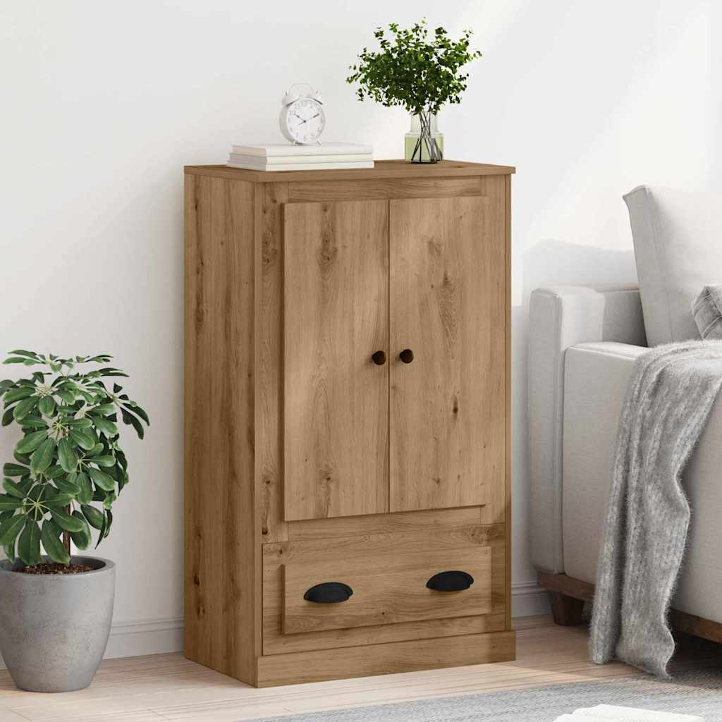 Skåp Artisan Ek med låda 60 x 35,5 x 103,5 cm