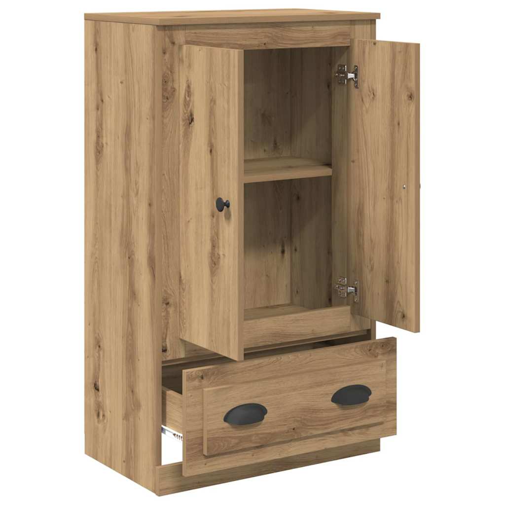 Skåp Artisan Ek med låda 60 x 35,5 x 103,5 cm