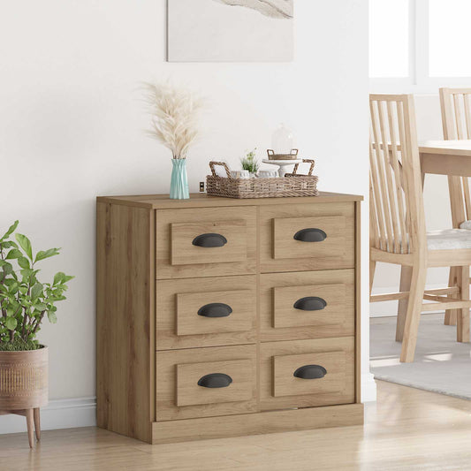 Sideboard Artisan Ek 70 x 35,5 x 67,5 cm Konstruerat trä