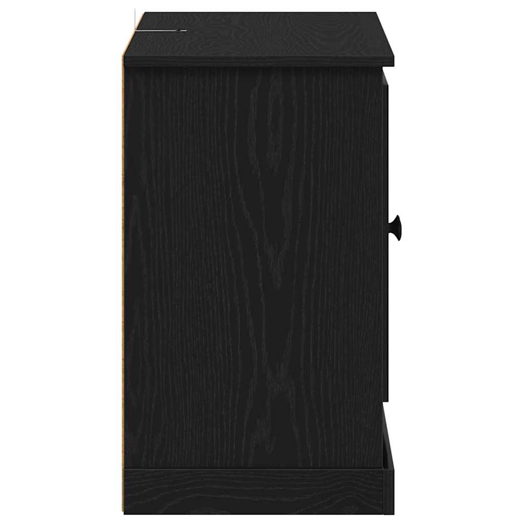 Skänk Svart Ek 100 x 35,5 x 60 cm