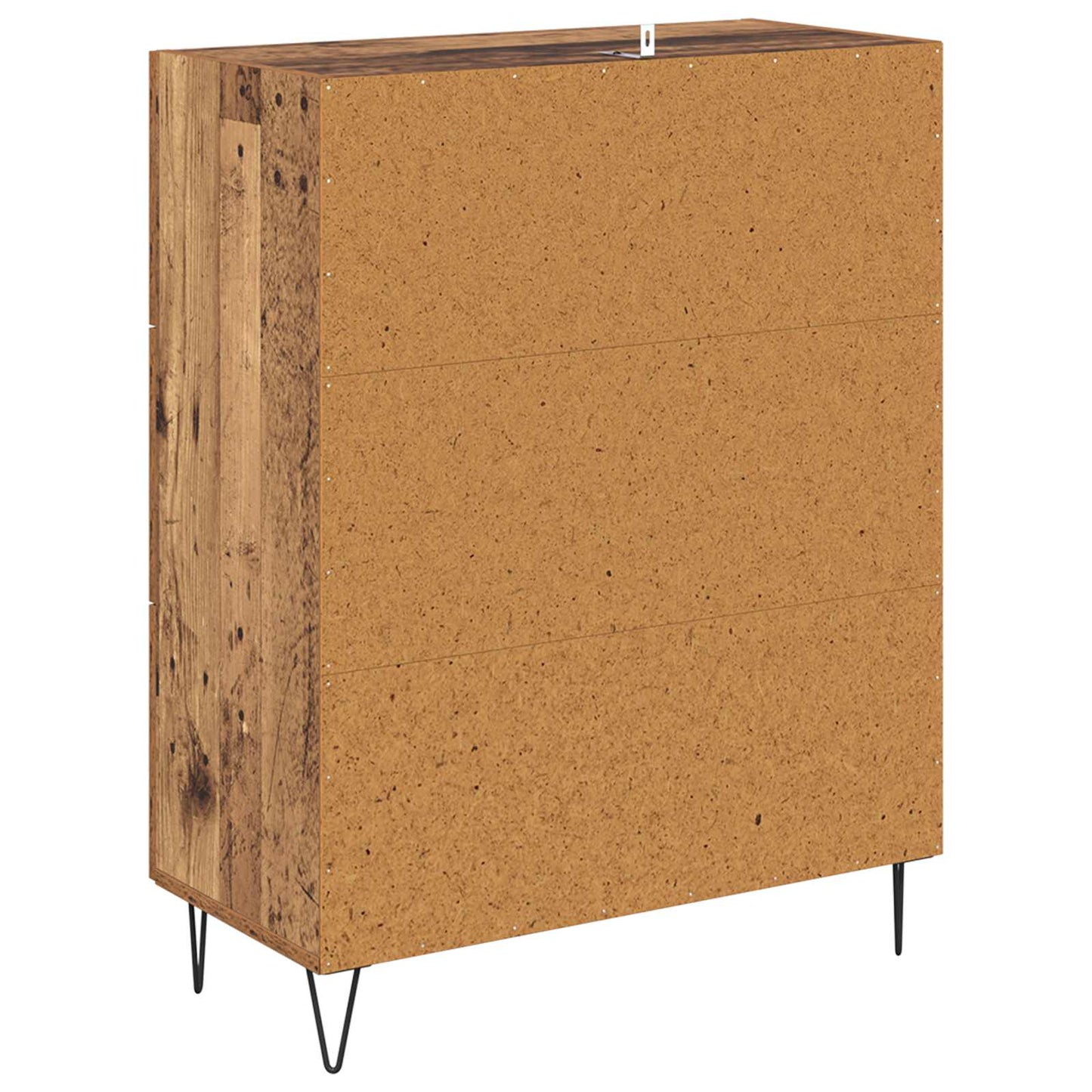 Sideboard med låda Gammalt trä 69,5 x 34 x 90 cm