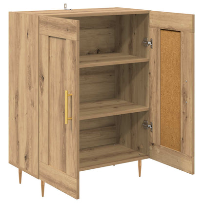 Sideboard Artisan Ek 69,5 x 34 x 90 cm Konstruerat trä och järn