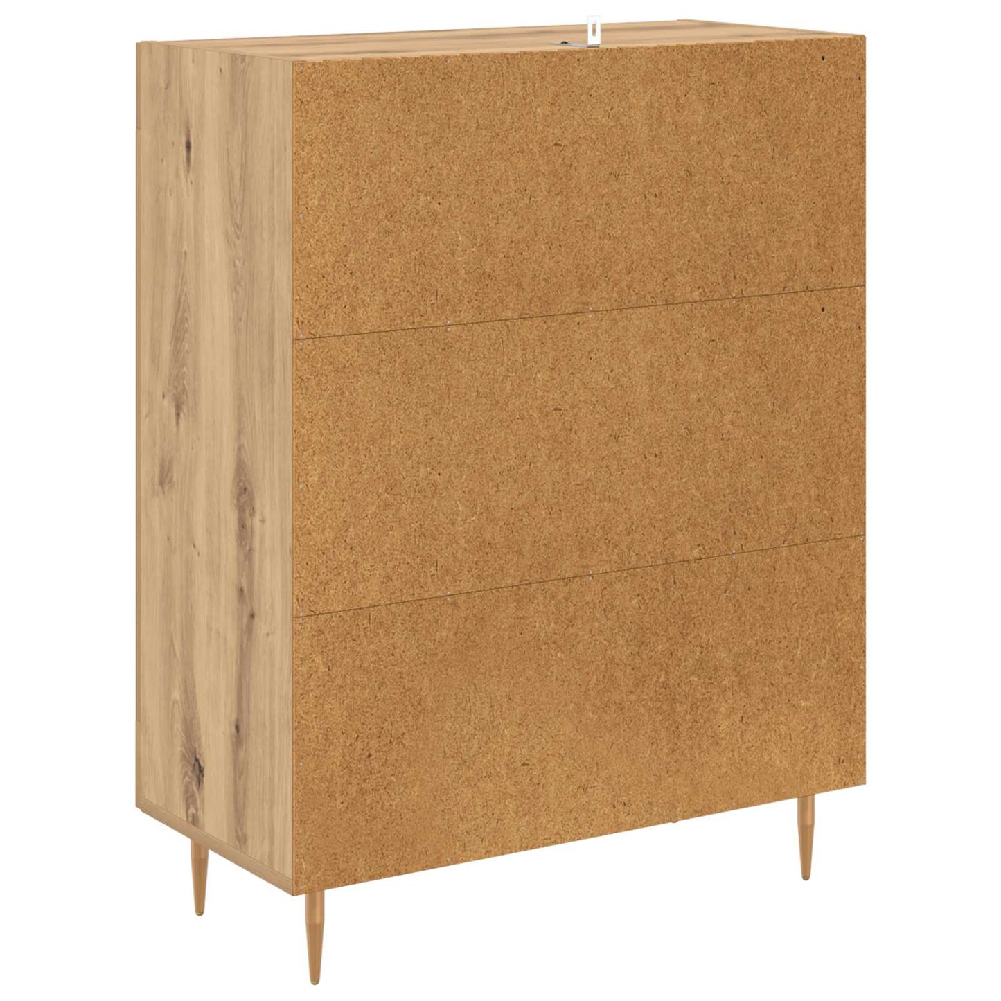 Sideboard Artisan Ek 69,5 x 34 x 90 cm Konstruerat trä och järn