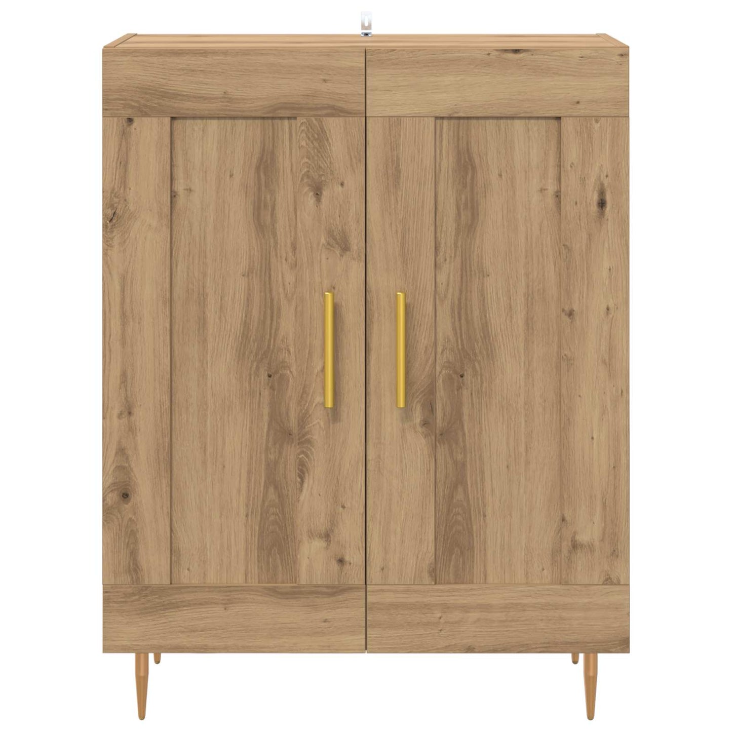 Sideboard Artisan Ek 69,5 x 34 x 90 cm Konstruerat trä och järn