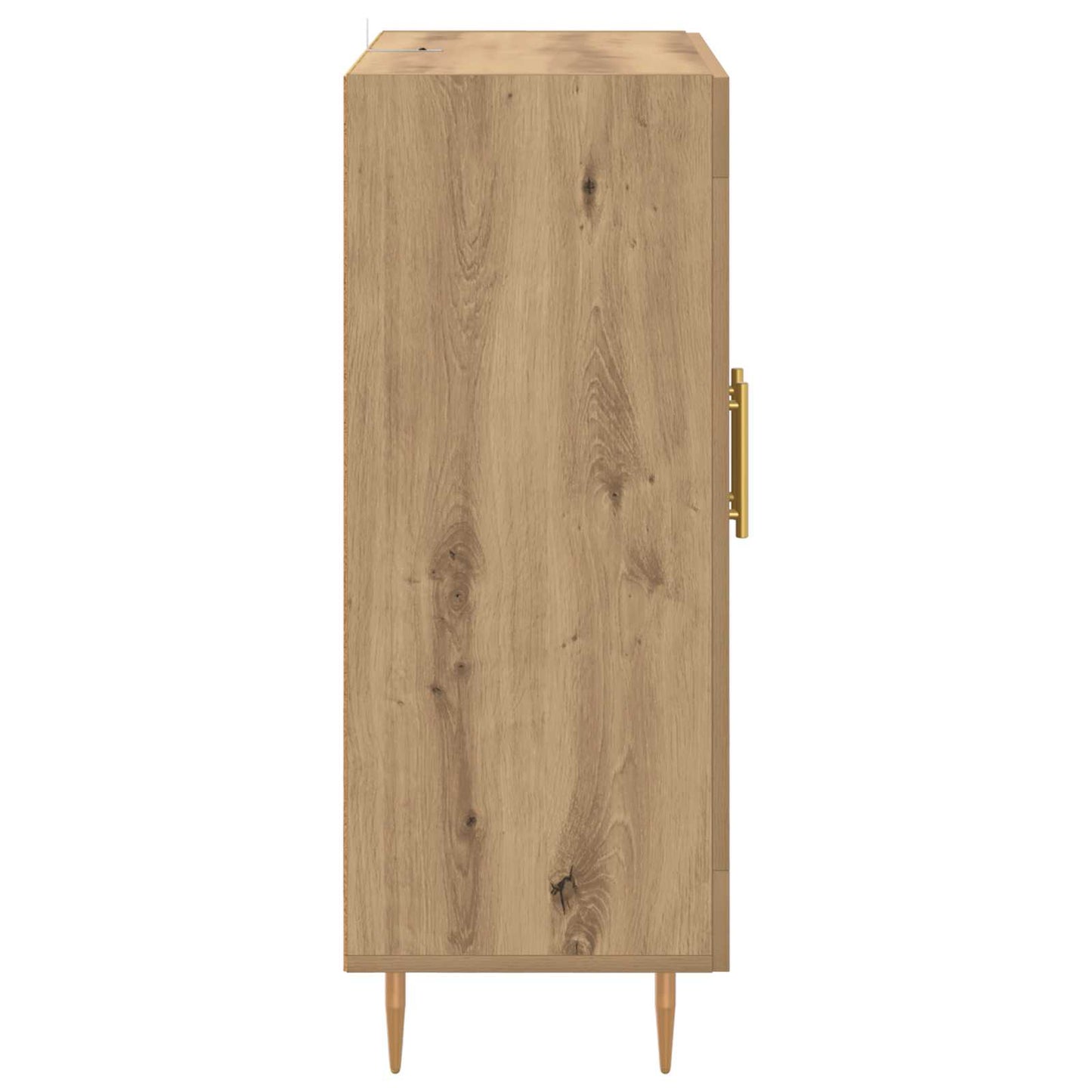 Sideboard Artisan Ek 69,5 x 34 x 90 cm Konstruerat trä och järn