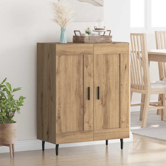 Sideboard Artisan Ek 69,5 x 34 x 90 cm Konstruerat trä och järn