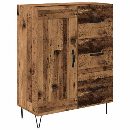 Sideboard Gammalt trä 69,5 x 34 x 90 cm Konstruerat trä