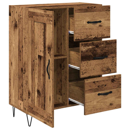 Sideboard Gammalt trä 69,5 x 34 x 90 cm Konstruerat trä