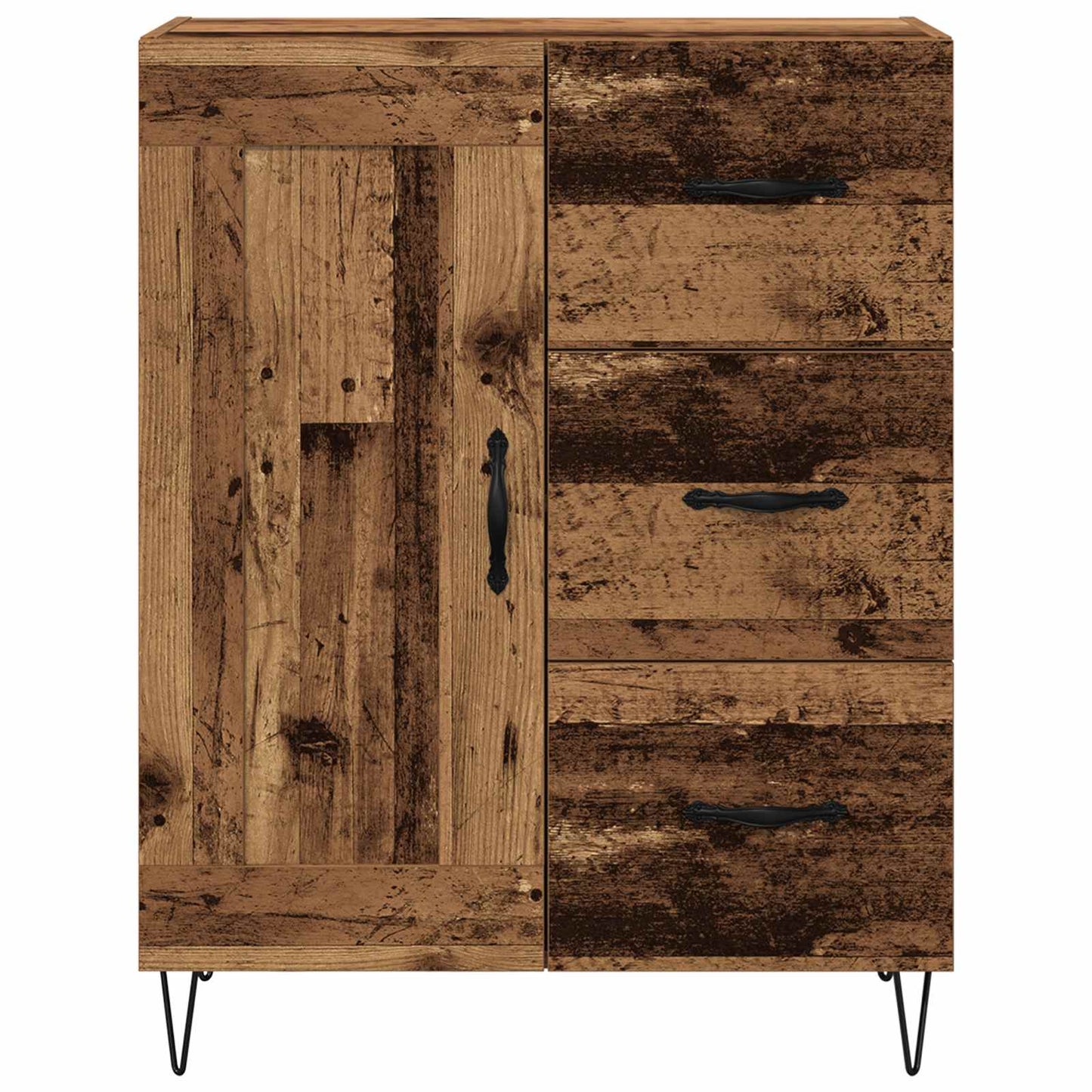 Sideboard Gammalt trä 69,5 x 34 x 90 cm Konstruerat trä