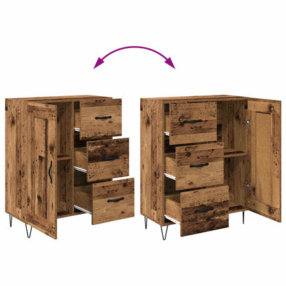Sideboard Gammalt trä 69,5 x 34 x 90 cm Konstruerat trä