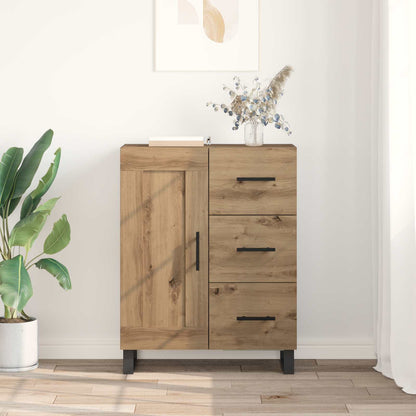 Sideboard Artisan Ek 69,5 x 34 x 90 cm Konstruerat trä och järn