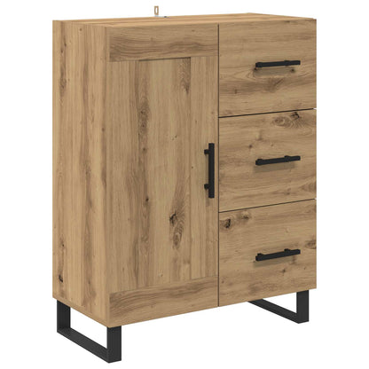 Sideboard Artisan Ek 69,5 x 34 x 90 cm Konstruerat trä och järn