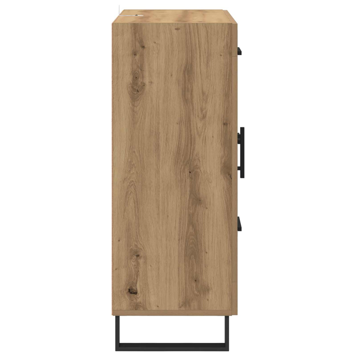 Sideboard Artisan Ek 69,5 x 34 x 90 cm Konstruerat trä och järn