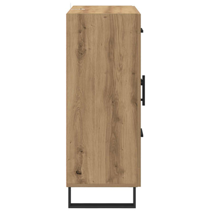 Sideboard Artisan Ek 69,5 x 34 x 90 cm Konstruerat trä och järn