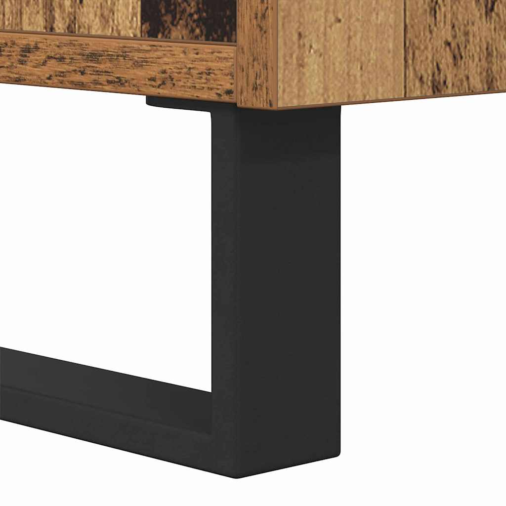 Soffbord Åldrat Trä 90 x 50 x 36,5 cm