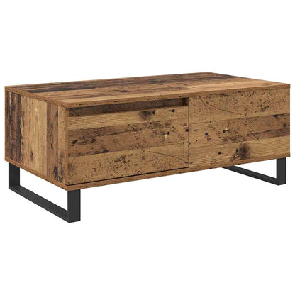 Soffbord Åldrat Trä 90 x 50 x 36,5 cm