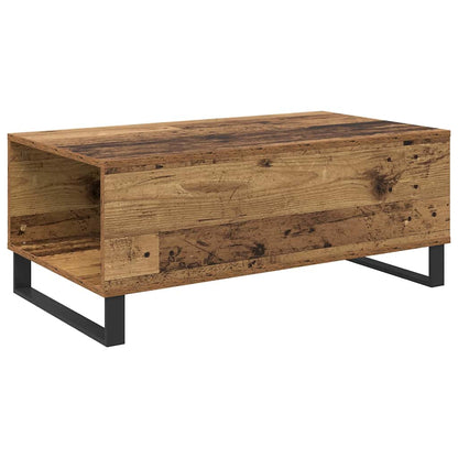 Soffbord Åldrat Trä 90 x 50 x 36,5 cm