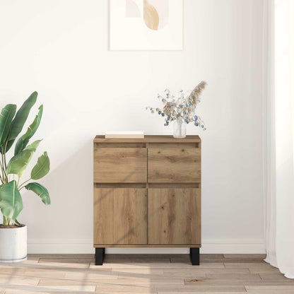 Sideboard Artisan Ek 60 x 35 x 70 cm Konstruerat trä och järn