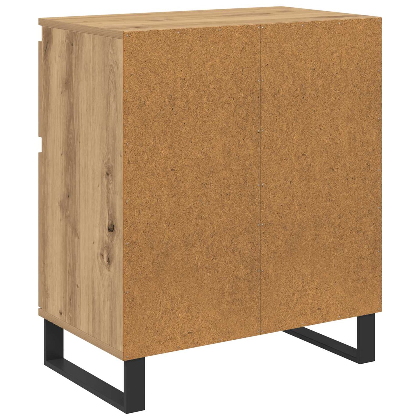 Sideboard Artisan Ek 60 x 35 x 70 cm Konstruerat trä och järn