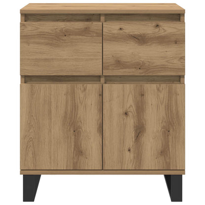 Sideboard Artisan Ek 60 x 35 x 70 cm Konstruerat trä och järn