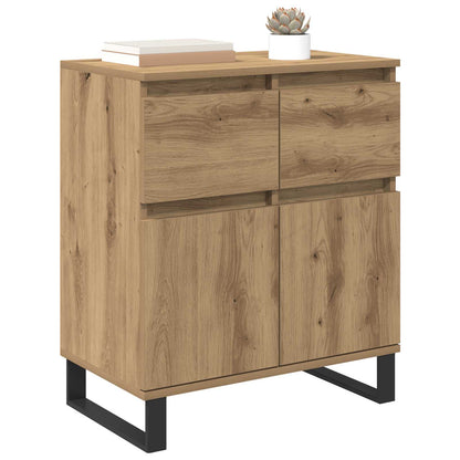 Sideboard Artisan Ek 60 x 35 x 70 cm Konstruerat trä och järn