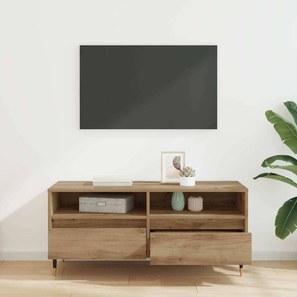 TV-Möbel Artisan Ek TV-skåp med låda 100 x 34,5 x 44,5 cm