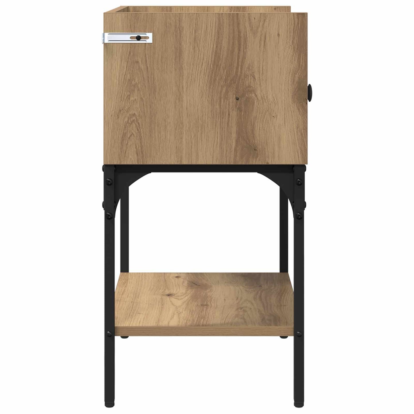 Sängbord 2 pcs Artisan Ek 40 x 29 x 60 cm Konstruerat trä