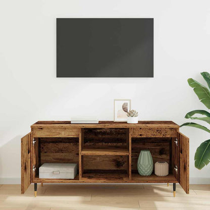 TV-Möbel Äldrat Trä TV-skåp 104 x 35 x 50 cm