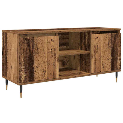 TV-Möbel Äldrat Trä TV-skåp 104 x 35 x 50 cm