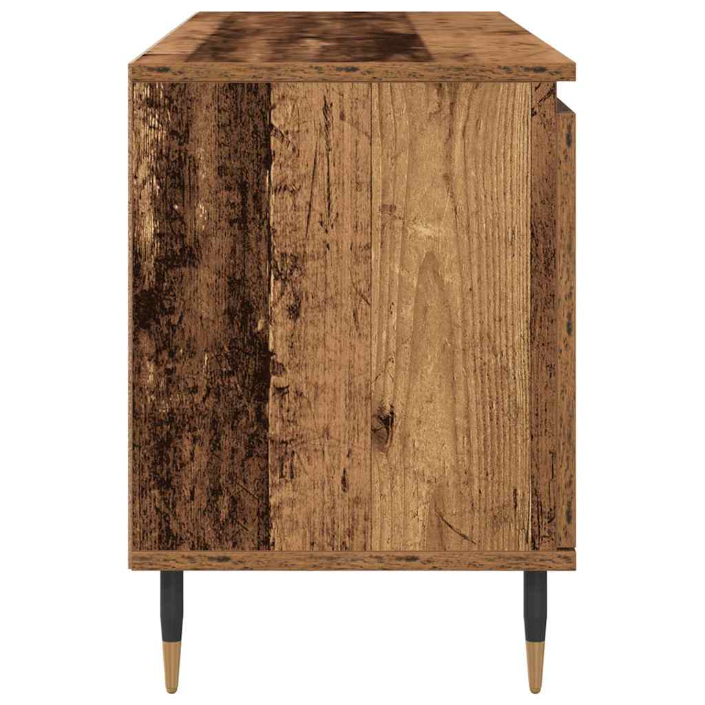 TV-Möbel Äldrat Trä TV-skåp 104 x 35 x 50 cm