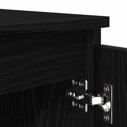 TV-Möbel Svart Ek TV-skåp 104 x 35 x 50 cm