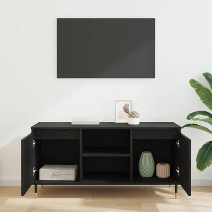 TV-Möbel Svart Ek TV-skåp 104 x 35 x 50 cm