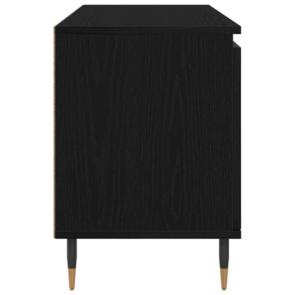 TV-Möbel Svart Ek TV-skåp 104 x 35 x 50 cm