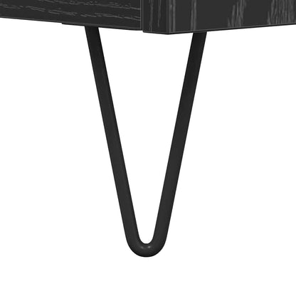 TV-Möbel Svart Ek TV-skåp 104 x 35 x 50 cm