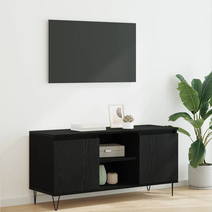 TV-Möbel Svart Ek TV-skåp 104 x 35 x 50 cm