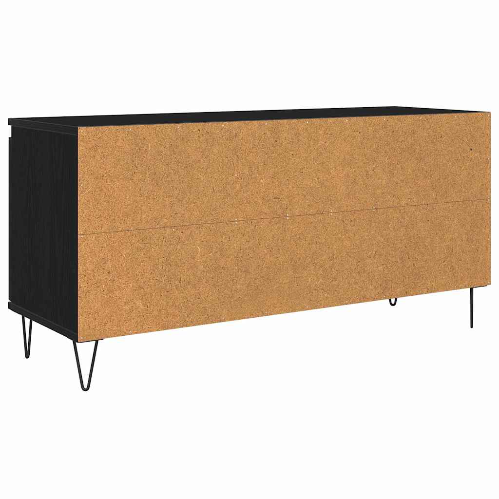 TV-Möbel Svart Ek TV-skåp 104 x 35 x 50 cm