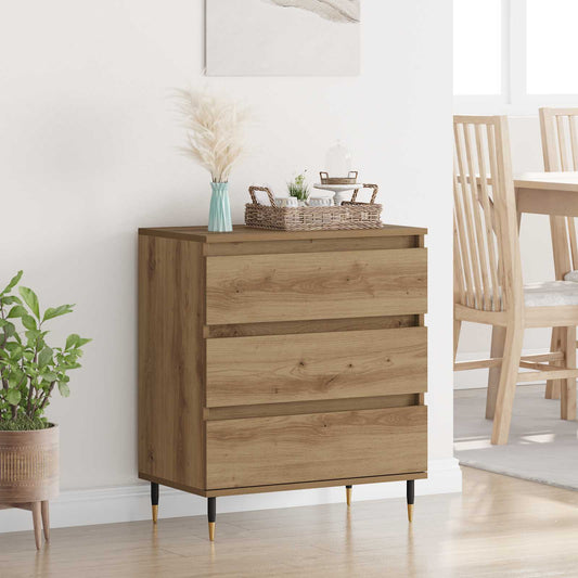 Sideboard med låda Artisan Ek 60 x 35 x 70 cm Konstruerat trä
