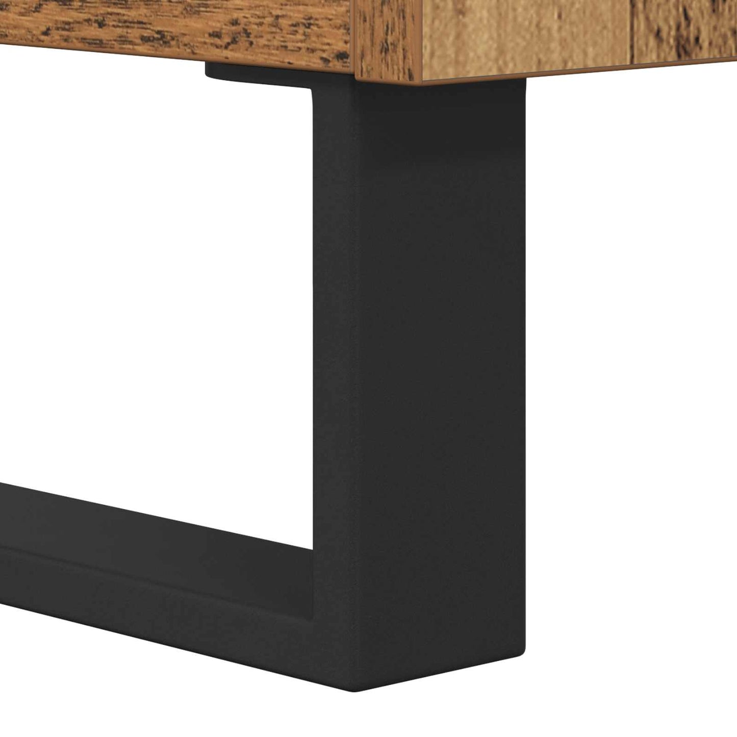 Sideboard med låda Gammalt trä 60 x 35 x 70 cm Konstruerat trä