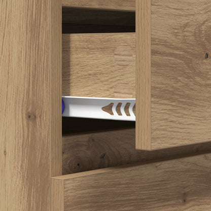 Sideboard med låda Artisan Ek 60 x 35 x 70 cm Konstruerat trä