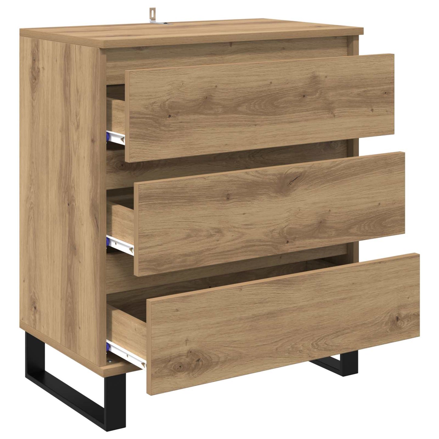 Sideboard med låda Artisan Ek 60 x 35 x 70 cm Konstruerat trä