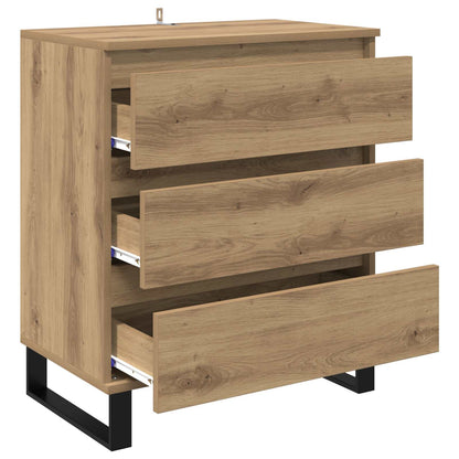 Sideboard med låda Artisan Ek 60 x 35 x 70 cm Konstruerat trä