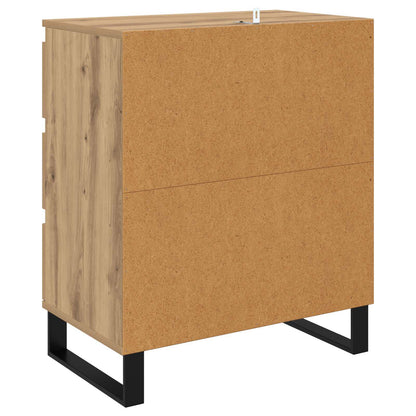 Sideboard med låda Artisan Ek 60 x 35 x 70 cm Konstruerat trä