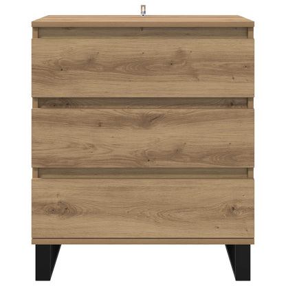 Sideboard med låda Artisan Ek 60 x 35 x 70 cm Konstruerat trä