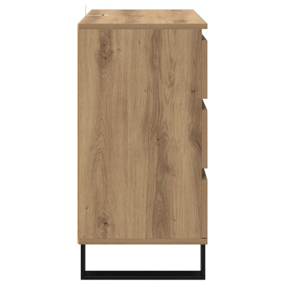 Sideboard med låda Artisan Ek 60 x 35 x 70 cm Konstruerat trä