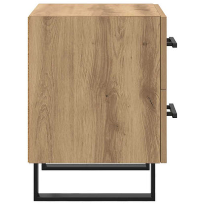 Nattduksbord 2 pcs Artisan Ek 40 x 35 x 47,5 cm Konstruerat trä