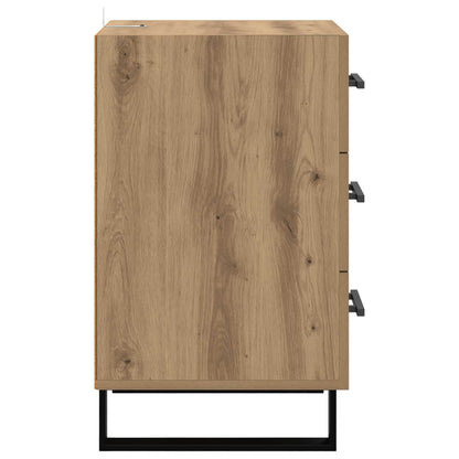 Nattduksbord Artisan Ek 40 x 40 x 66 cm Konstruerat trä